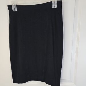 Ann Taylor Elegant Black Pencil Skirt